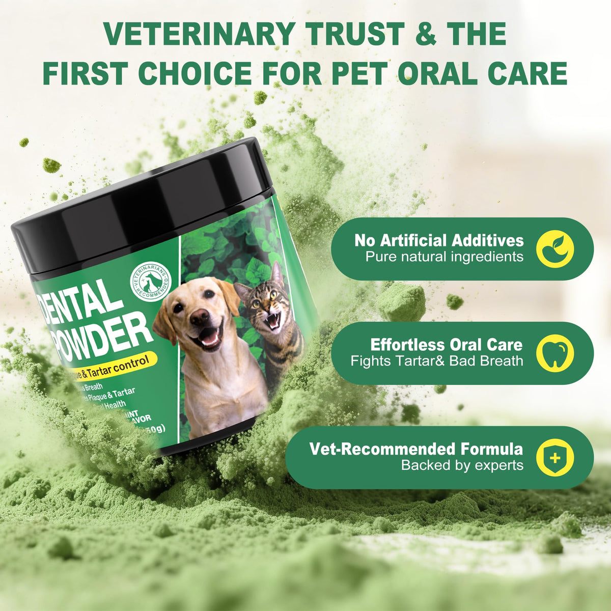Kiuquty dental powder oral-care formula highlights