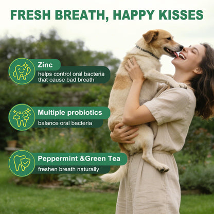 Fresh-breath support ingredients for dogs